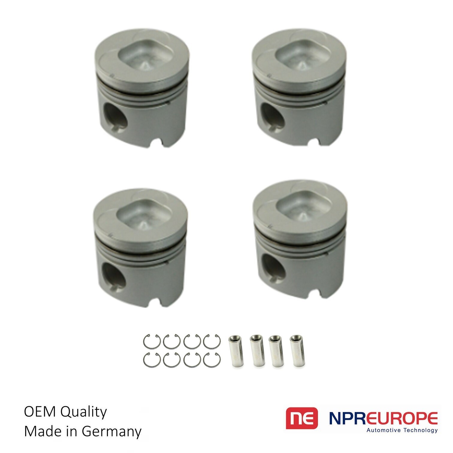 PISTON & RINGS FOR ISUZU 4JB1 2.8L NONTURBO 93.00MM STD FOT