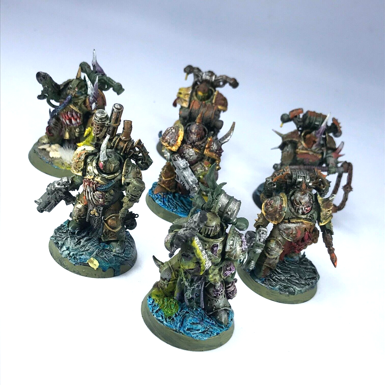 ミリタリー Warhammer40K/DEATH GUARD PLAGUE MARINES Warhammer 40K: Death Guard Plague Marines – Infinity Flux