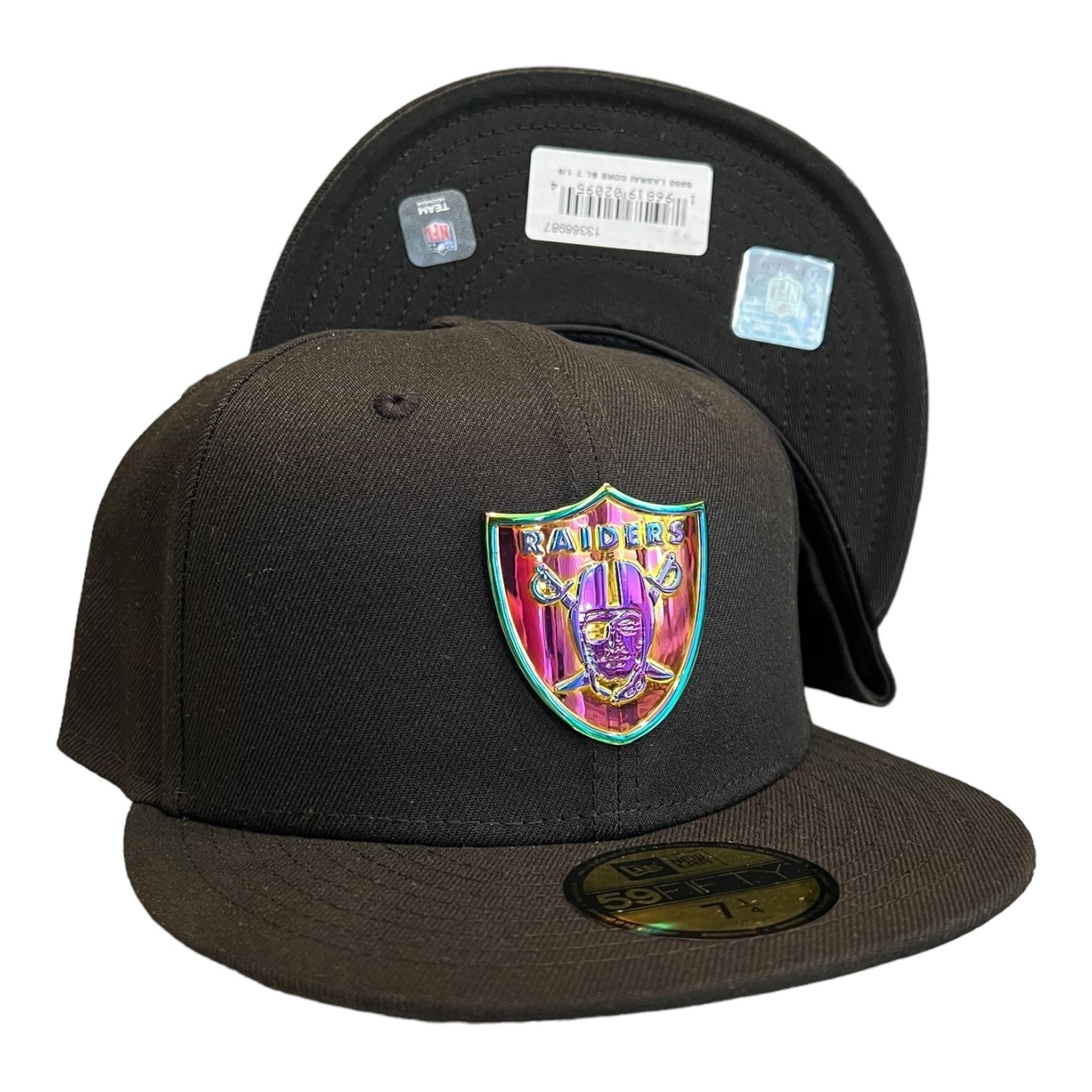 New Era Oakland Las Vegas Raiders Metal Pack 59FIFTY Fitted