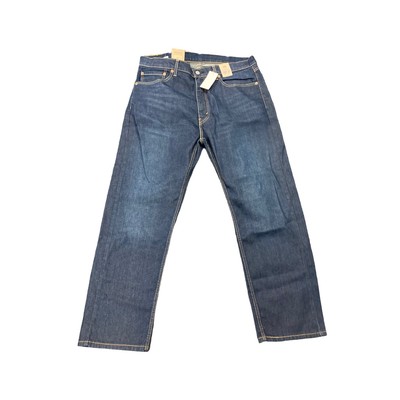 

Джинсы Levi Strauss Mens 505 Regular Straight Leg Denim Stretch Jeans (темная стирка,, Dark wash