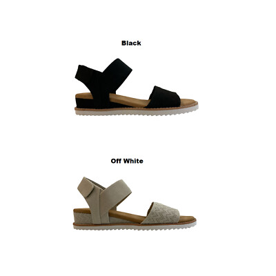 

Cali by Skechers Женские сандалии Desert Kiss 1,25 дюйма на танкетке