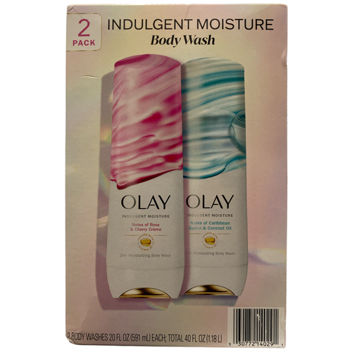 Увлажняющее средство для тела Olay Indulgent Moisture с витамином В3, 20 мл, 2pk