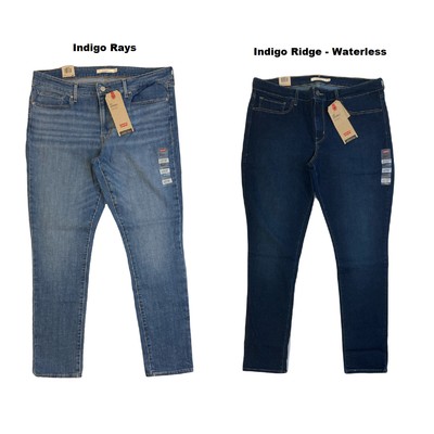 

Женские джинсы-скинни Levis со средней посадкой Hypersoft 711, 5 карманов
