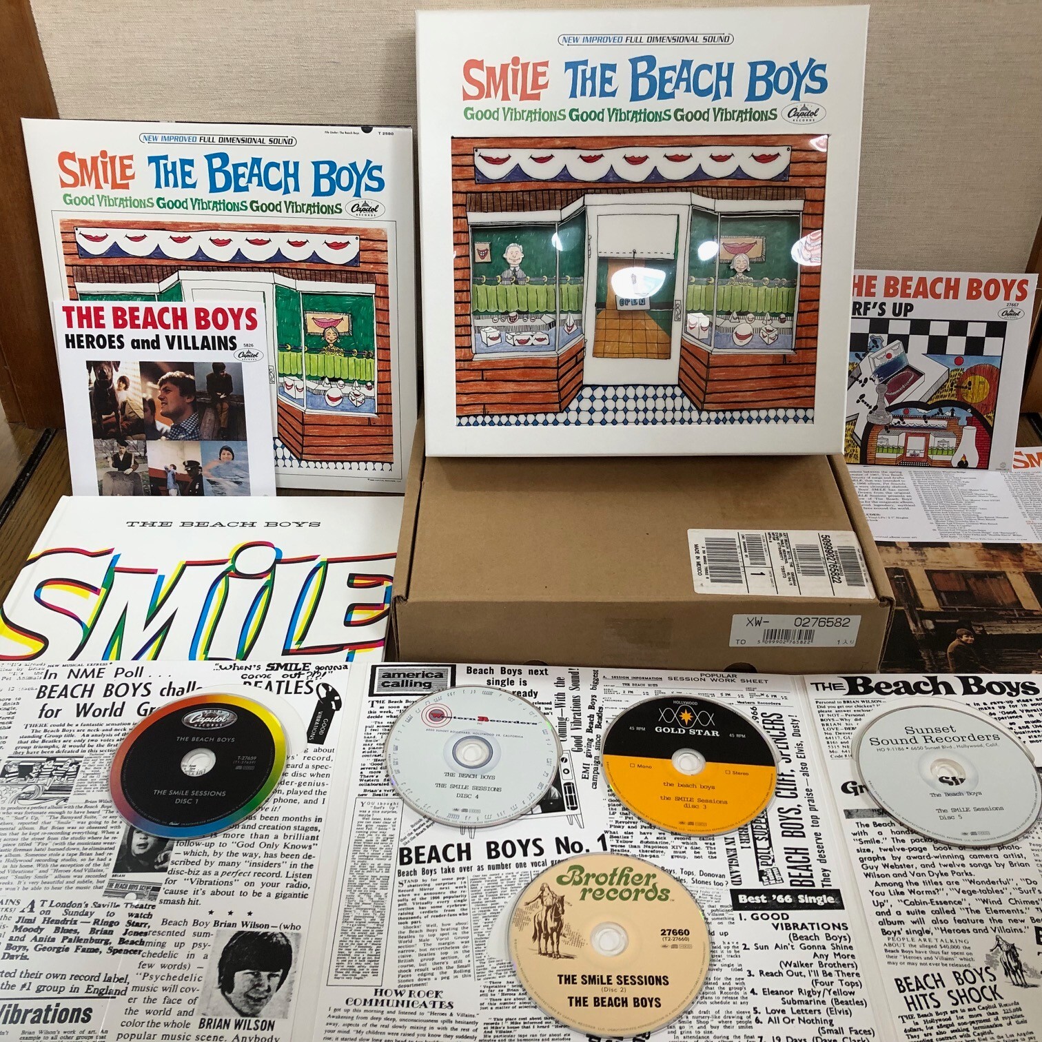 The Beach Boys - The Smile Sessions Box set 180g 2LP 2EP