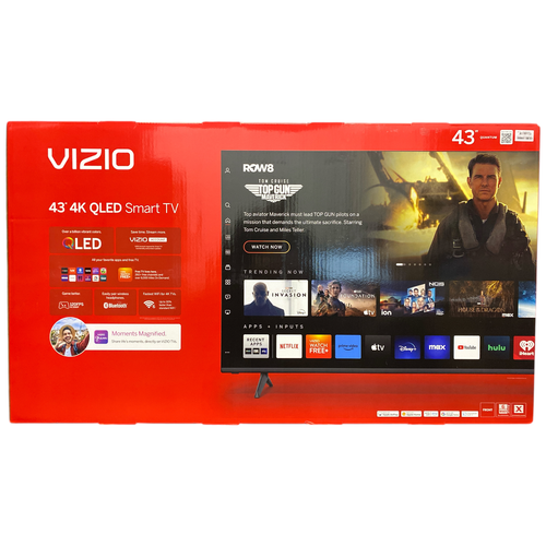 Смарт-телевизор QLED серии VIZIO 43 Class Quantum, VQD43M-0801