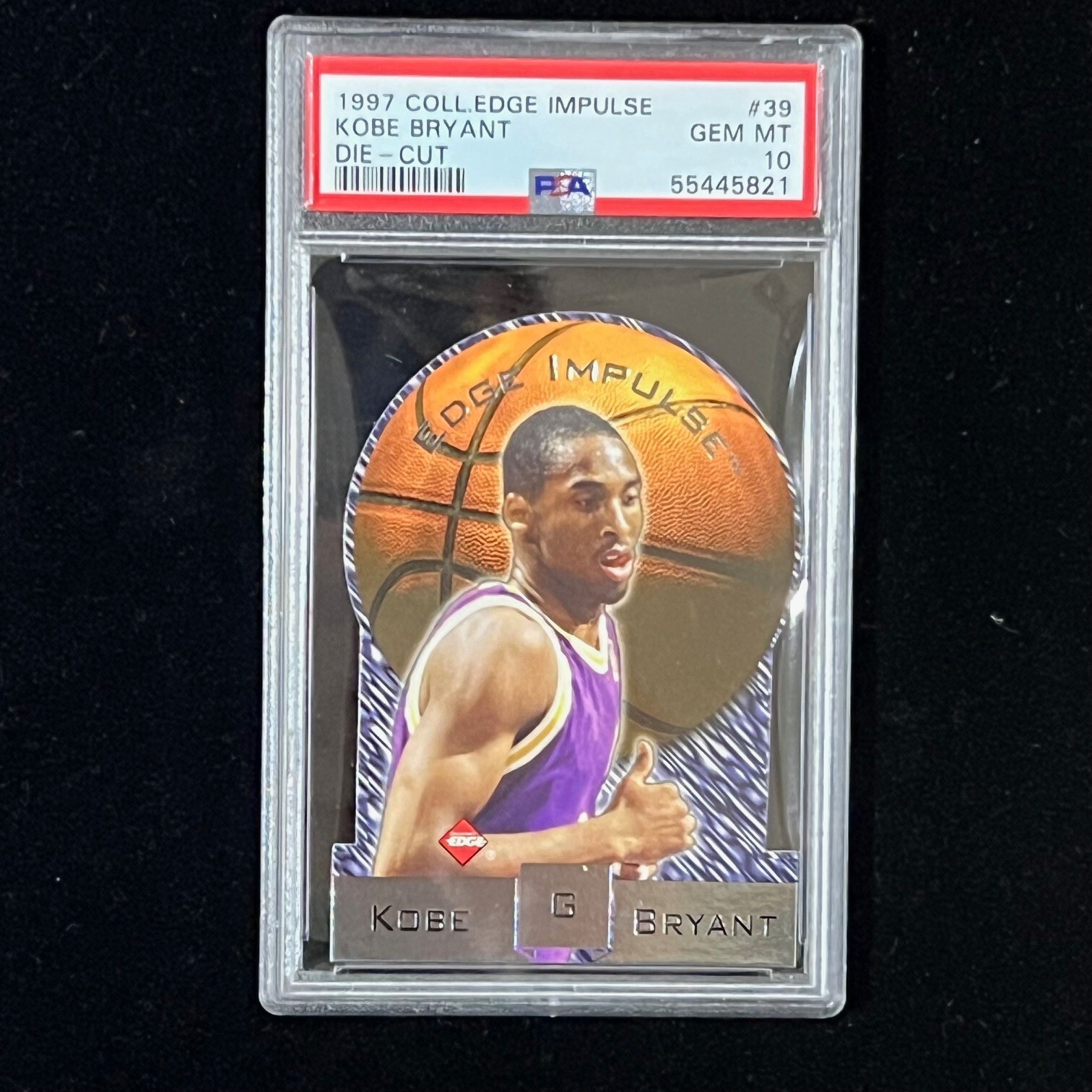 1997 Collectors Edge Impulse Kobe Bryant #39 eBay 1/1 Die