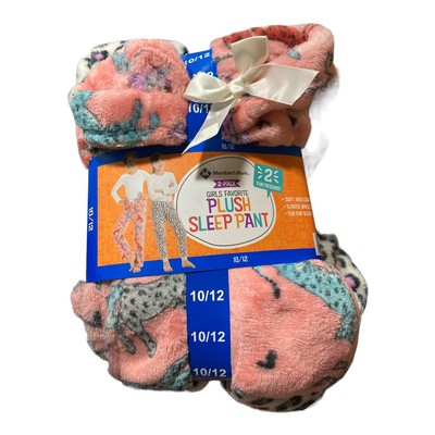 

Любимые плюшевые штаны для сна от Mark Girls Easy Pull-On из 2 предметов (животное,, Animal