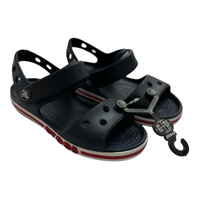 Легкие водонепроницаемые сандалии Crocs Boys Bayaband с регулируемым ремешком