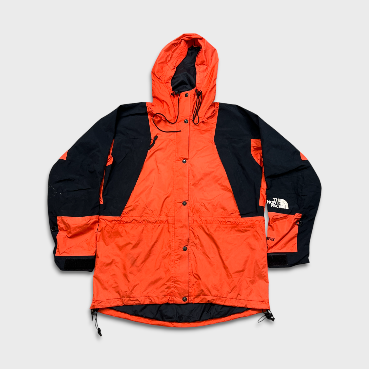 VTG The North Face Jacket Womens Large Orange Mountain Gore