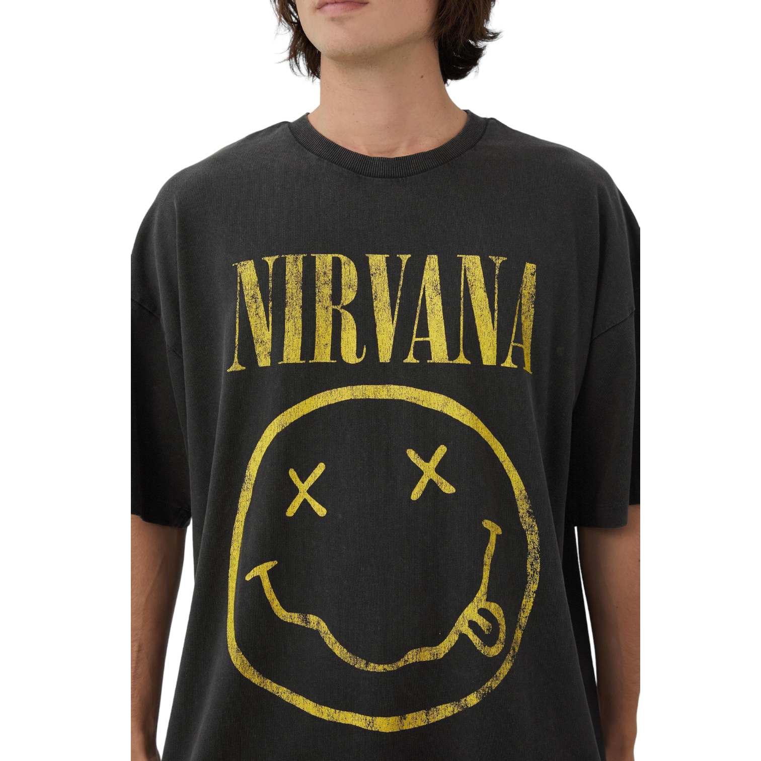 【木村拓哉着用】ニルヴァーナ Nirvana スマイル ヴィンテージTシャツ 木村拓哉着用】ニルヴァーナ Nirvana スマイル ヴィンテージTシャツ