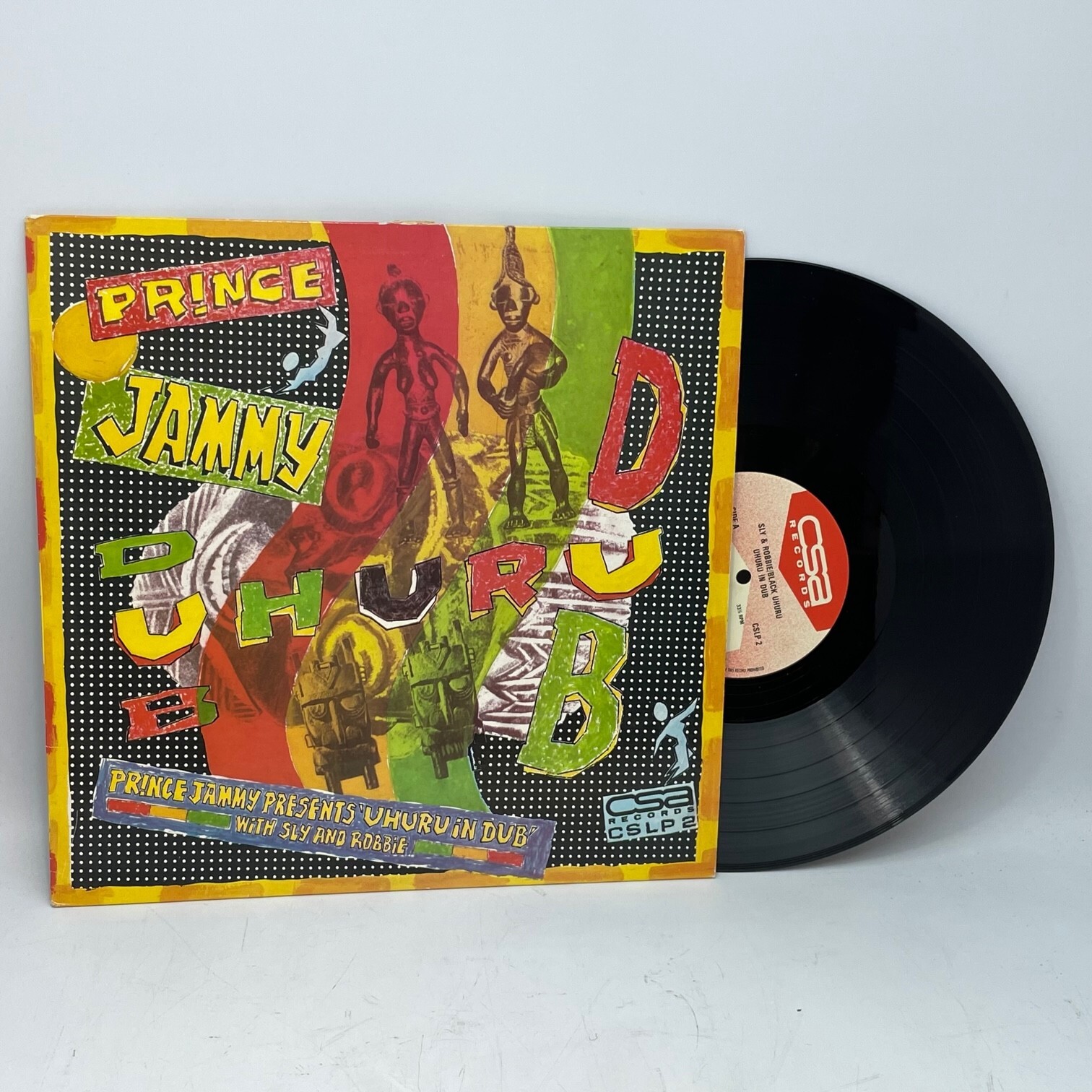 英LP Prince Jammy, Sly & Robbie, Bl Uhuru In Dub CSLP2 Csa UK /00238 Prince Jammy Sly & Robbie Black Uhuru In Dub 1982 UK