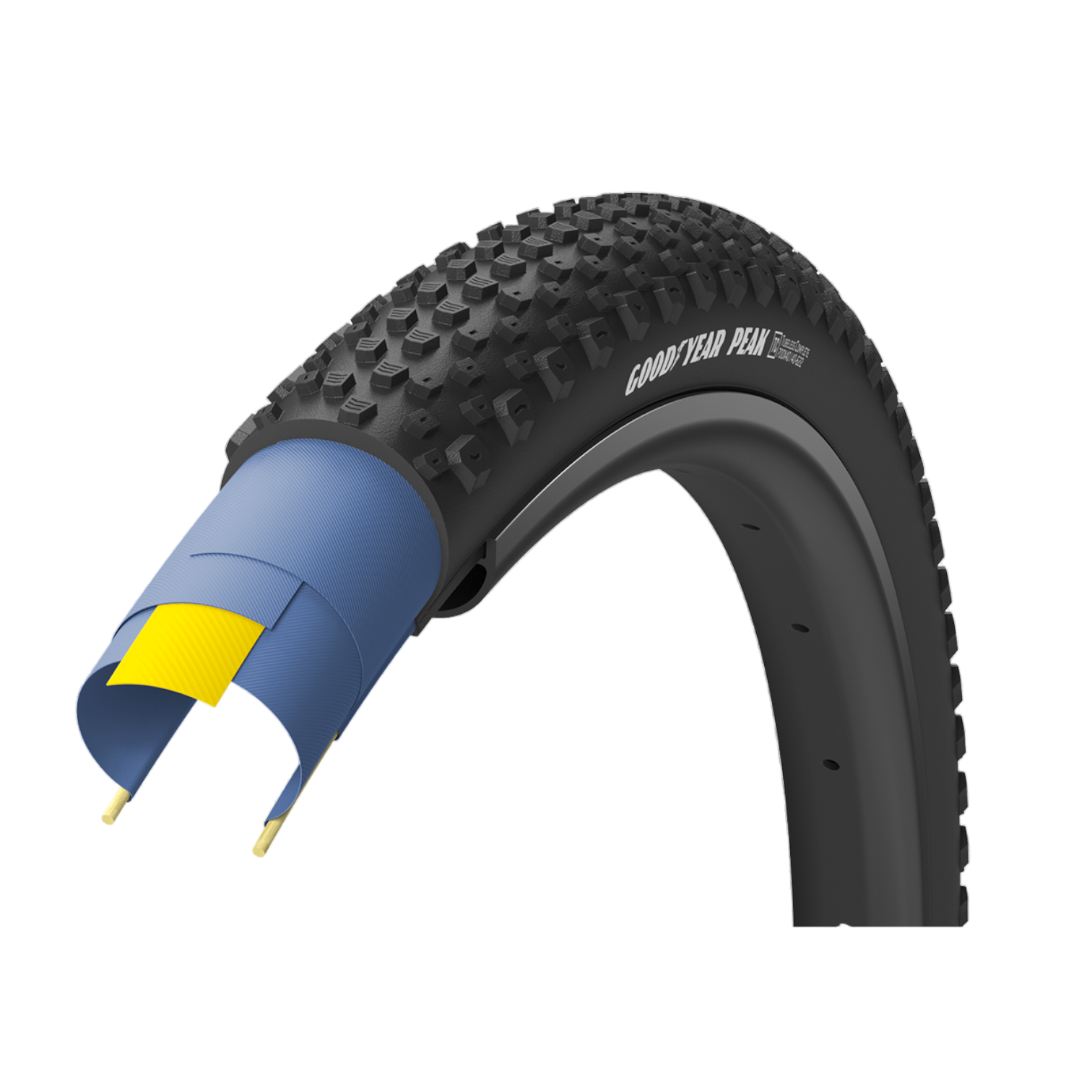 Goodyear Peak Ultimate Tubeless 700x40C 40-622 Bike Tyre