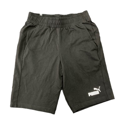 

Мужские трикотажные шорты стандартного кроя Puma с эластичной резинкой на талии и шнурком (черный