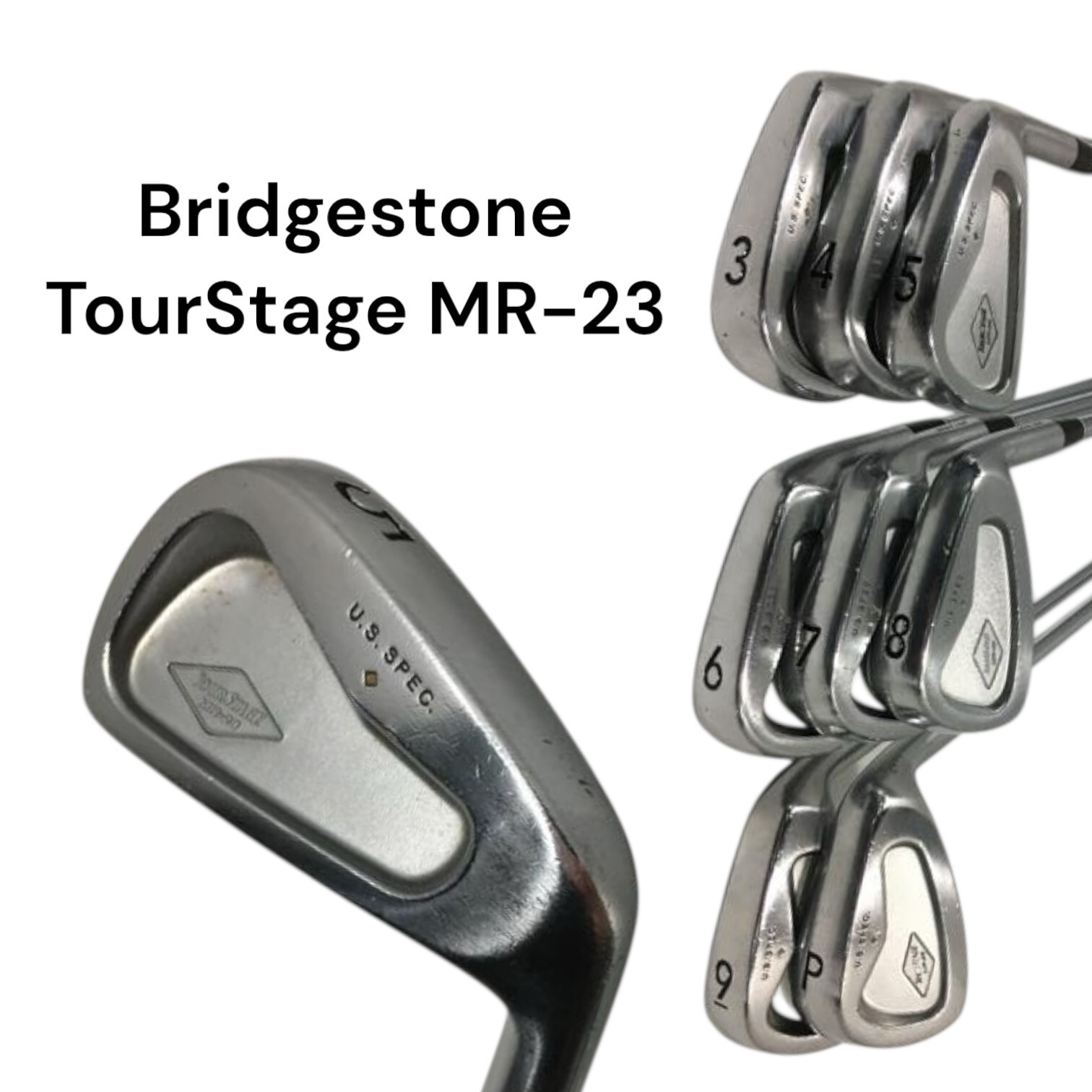 Bridgestone] TourStage MR-23 U.S.SPEC Iron Set 8pcs 3-4-5-6