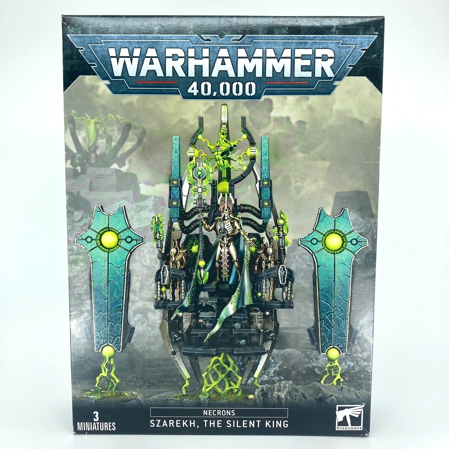 Necron Szarekh The Silent King Necrons Unassembled Warhammer