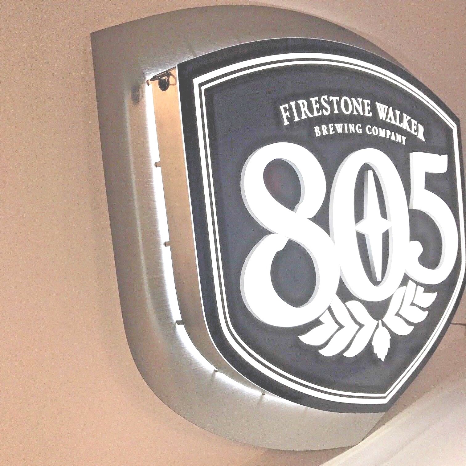 FIRESTONE WALKER Brewing Co - 805 Blonde Ale LED Sign - New - 25