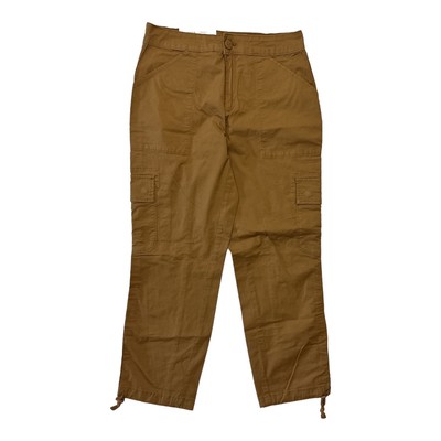 

Легкие женские укороченные брюки из поплина Social Standard Scout, Caramel