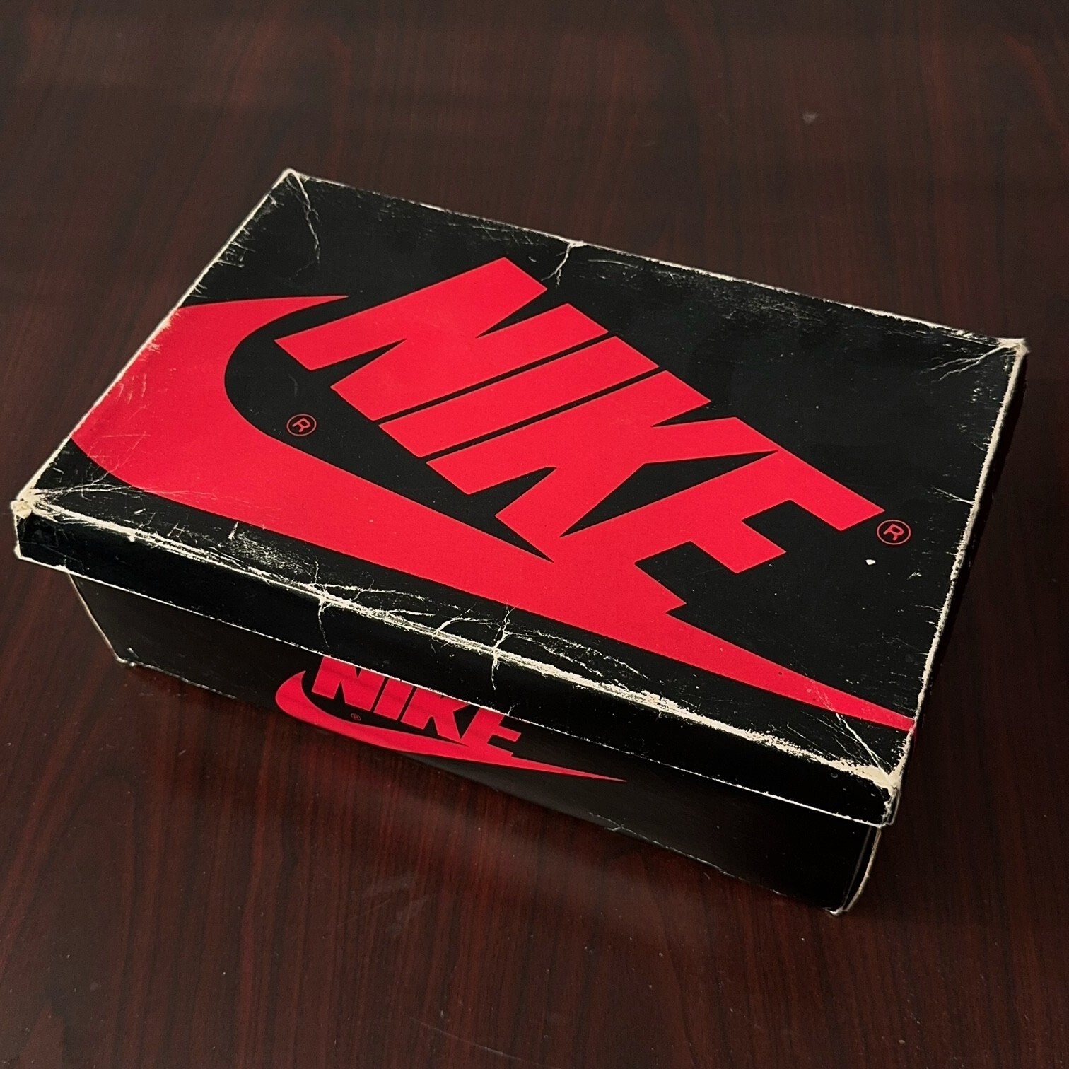 1985 Nike Original Air Jordan Shoe Box Only 4282 OG Royal