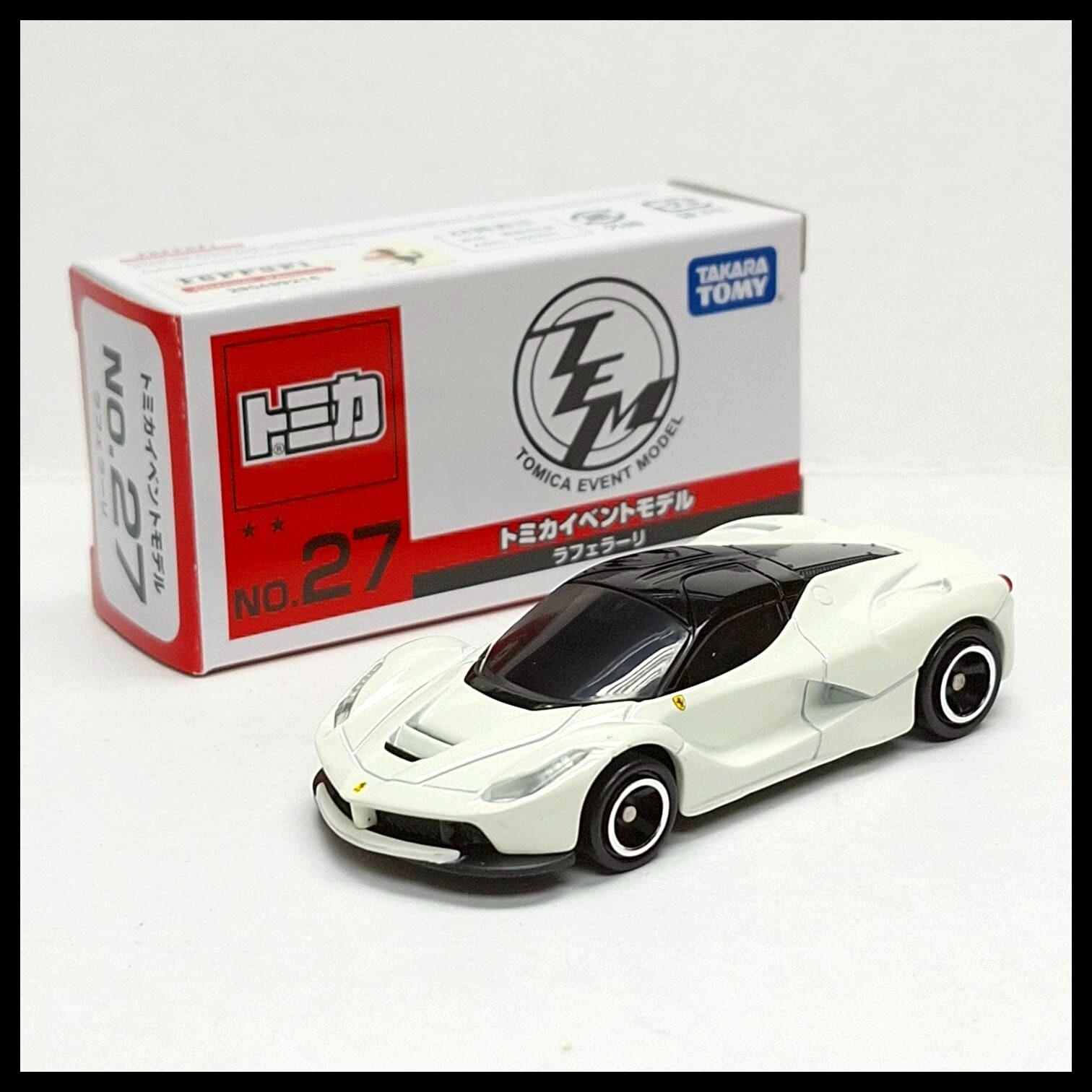 TOMICA EVENT MODEL 27 LaFerrari 1/62 TOMY DIECAST CAR NEW TOMICA EVENT MODEL 27 LaFerrari 1/62 TOMY DIECAST CAR NEW