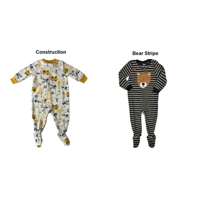 

Цельная флисовая пижама Carters Baby - Toddler Boy с молнией во всю длину