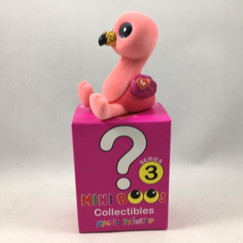 TY Beanie Boos Mini Boo GILDA the Flamingo Series 3 Collectible Figure (2 Inch)
