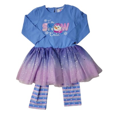Counting Daisies Toddler & Girls Holiday Tutu Set