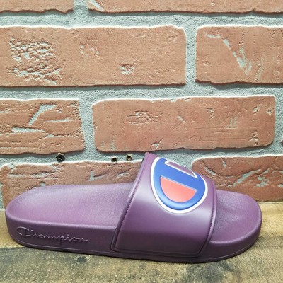 champion berry logo slide sandals