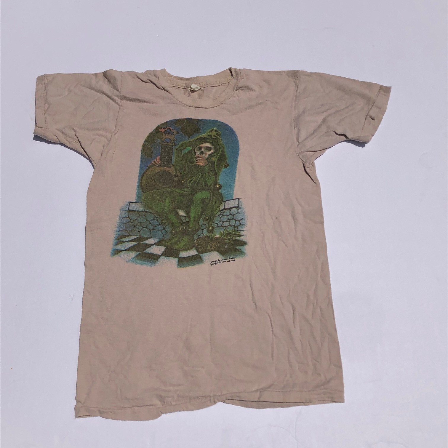 70s GRATEFUL DEAD Tシャツ GRATEFUL DEAD T-SHIRT 70S 「ON THE ROAD,FADE BLACK」｜SAFARI