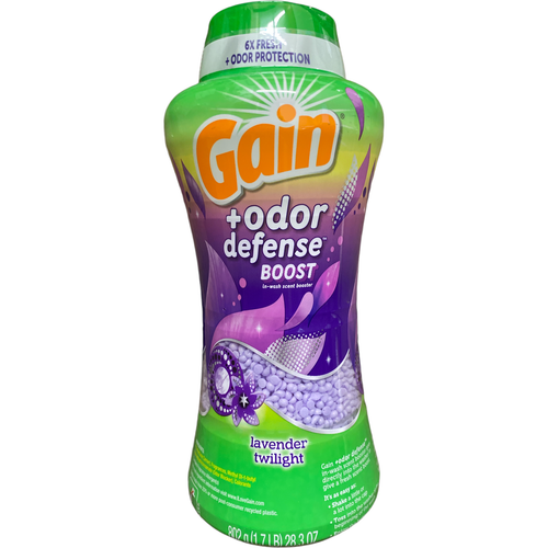 Шарики для усиления запаха Gain + Odor Defense Boost при стирке, Лавандовые сумерки, 28,3 унции