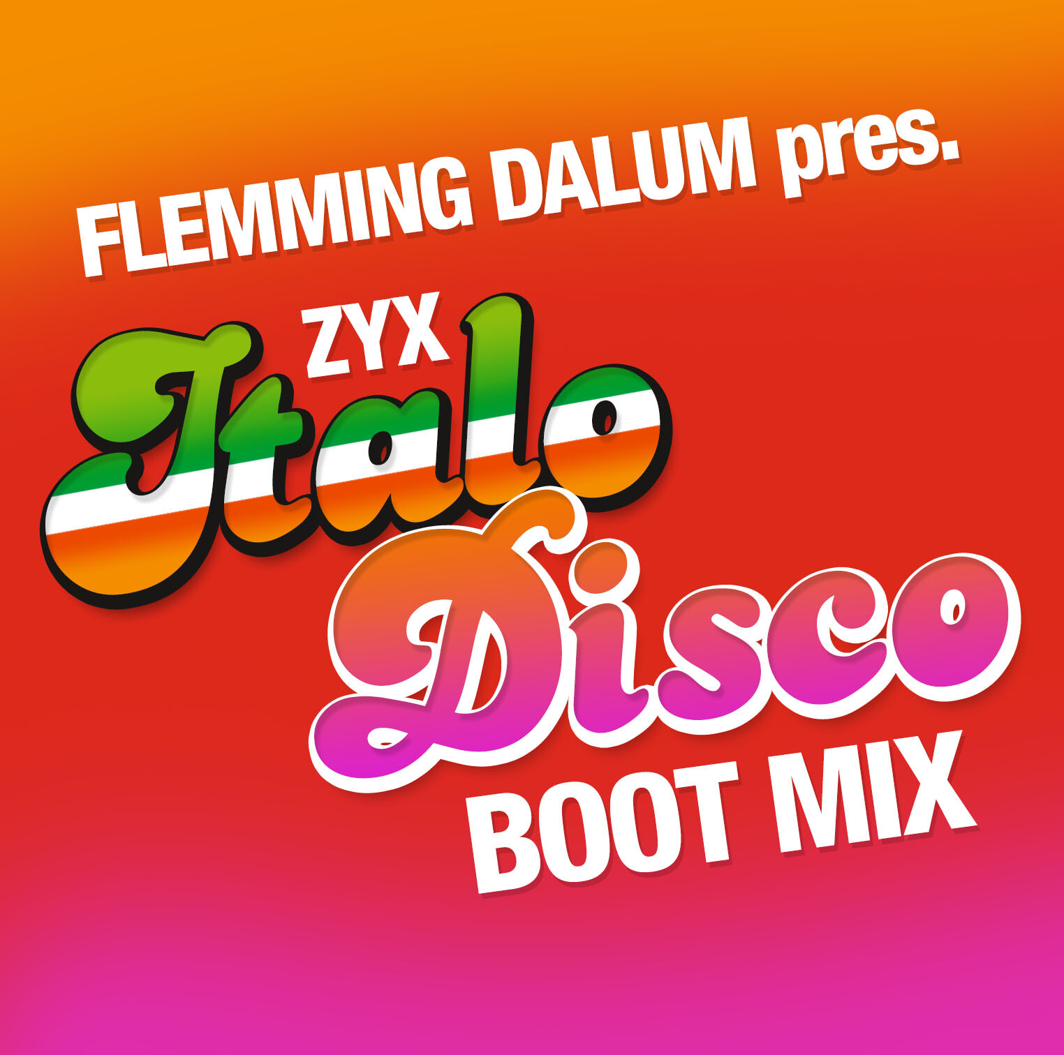 CD ZYX Italo Disco : Flemming Dalum Remixes De Varios