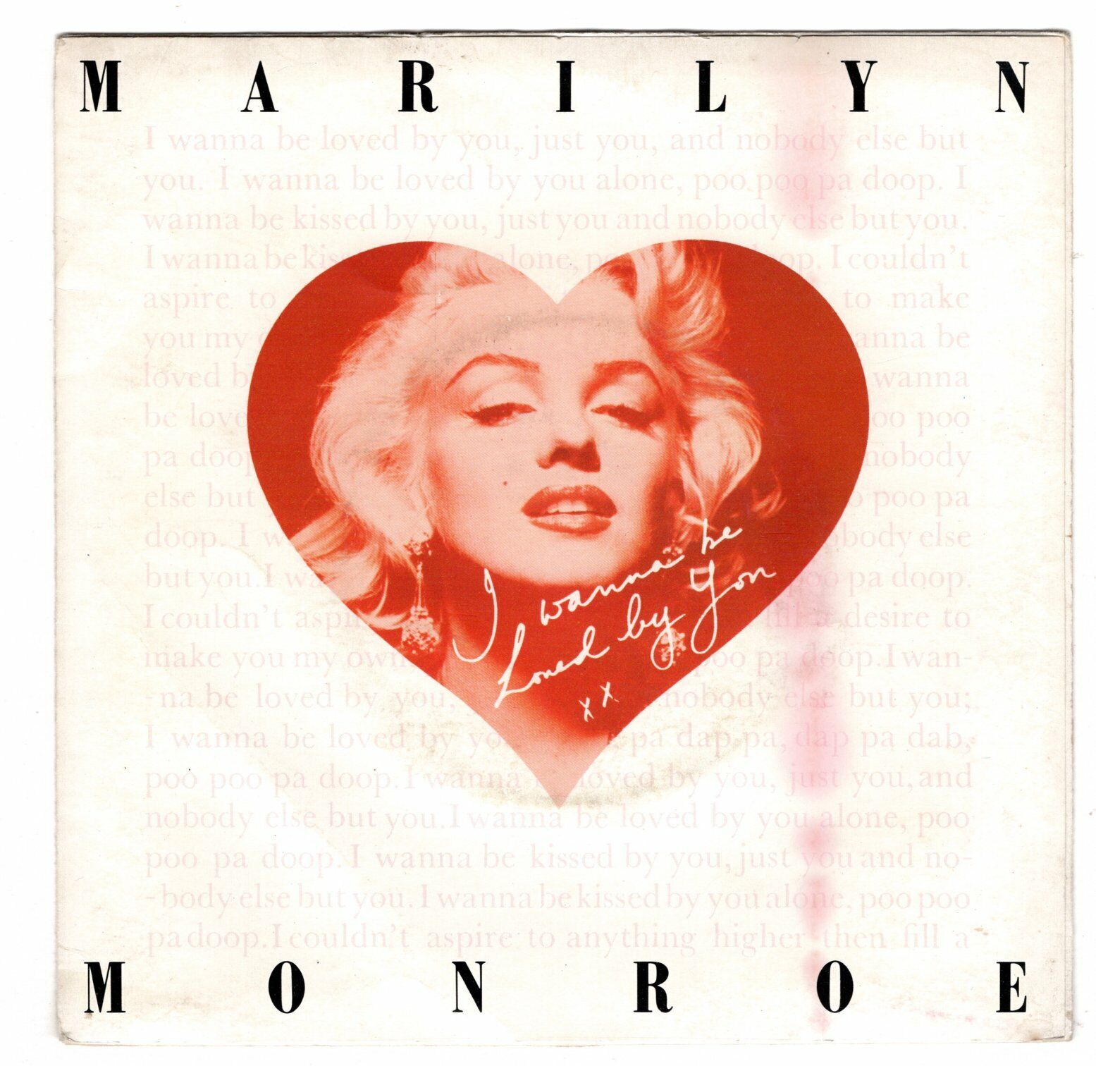 Marilyn Monroe-I Wanna Be Loved By You (VG+) EP gatefold Marilyn Monroe-I Wanna Be Loved By You (VG+) EP gatefold