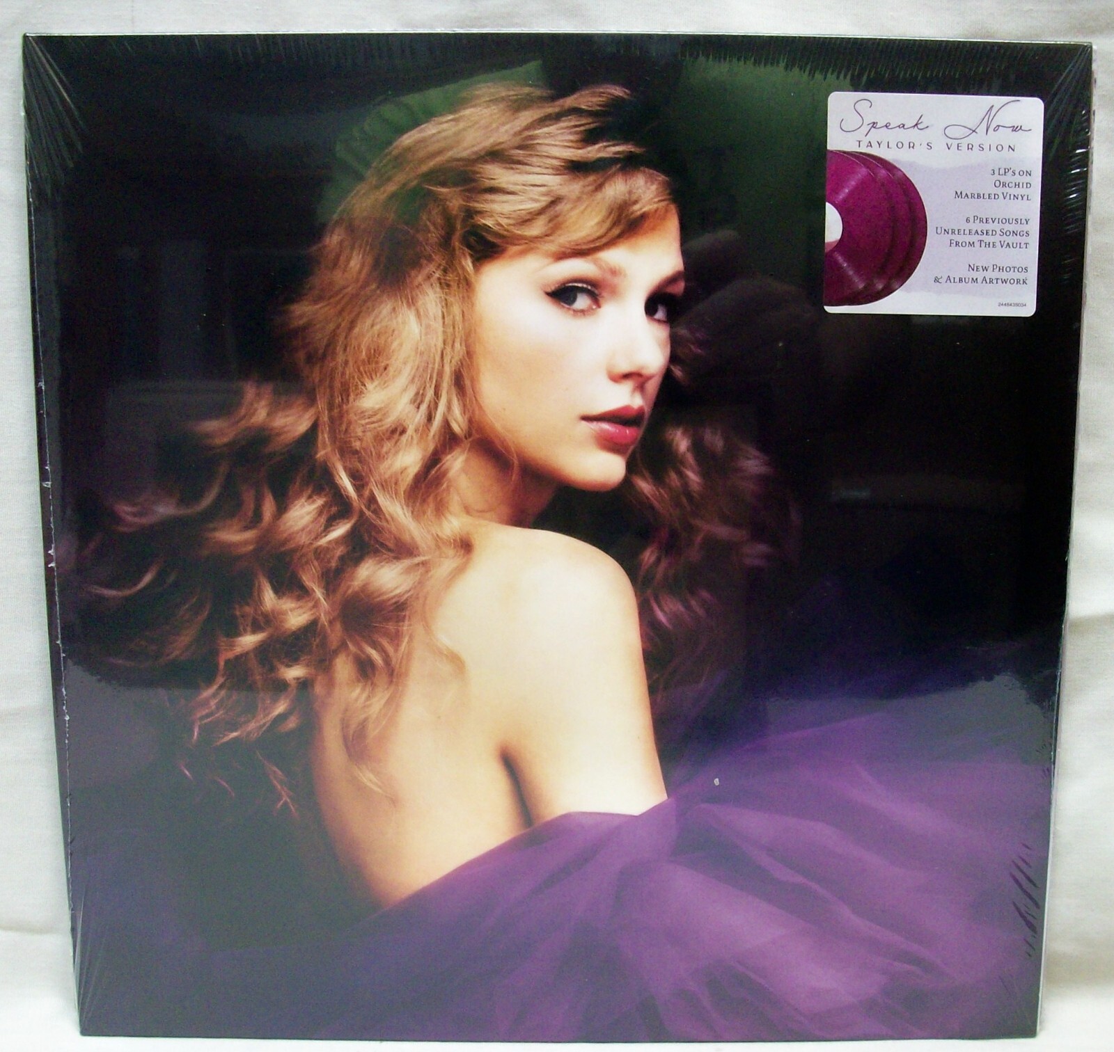 Taylor Swift Speak Now 3LP レコード Speak Now (Taylor's Version) 3LP Orchid Marbled Vinyl