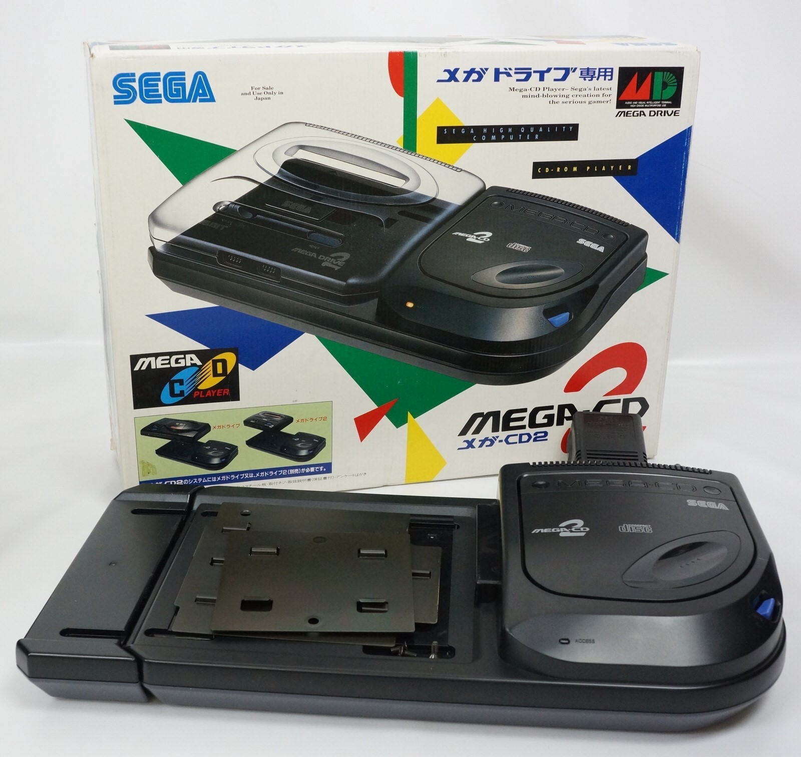 MEGA CD 2 Console Boxed SEGA Tested System JAPAN T31064312 MEGA CD 2 Console Boxed SEGA Tested System JAPAN T31064312