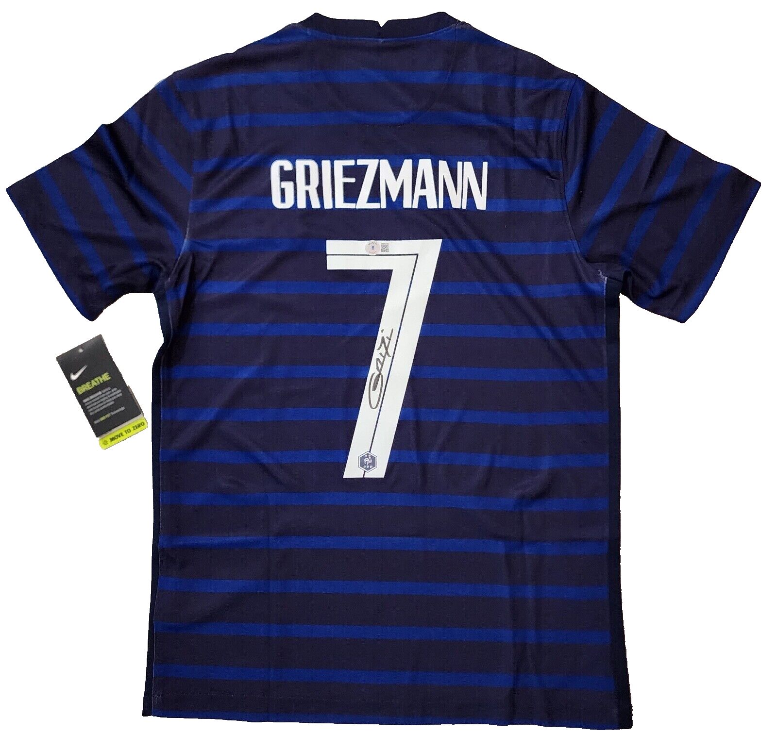 [美品] フランス代表2018年レプリカユニフォーム Griezmann 7 美品]フランス代表2018年レプリカユニフォーム Griezmann 7 美品