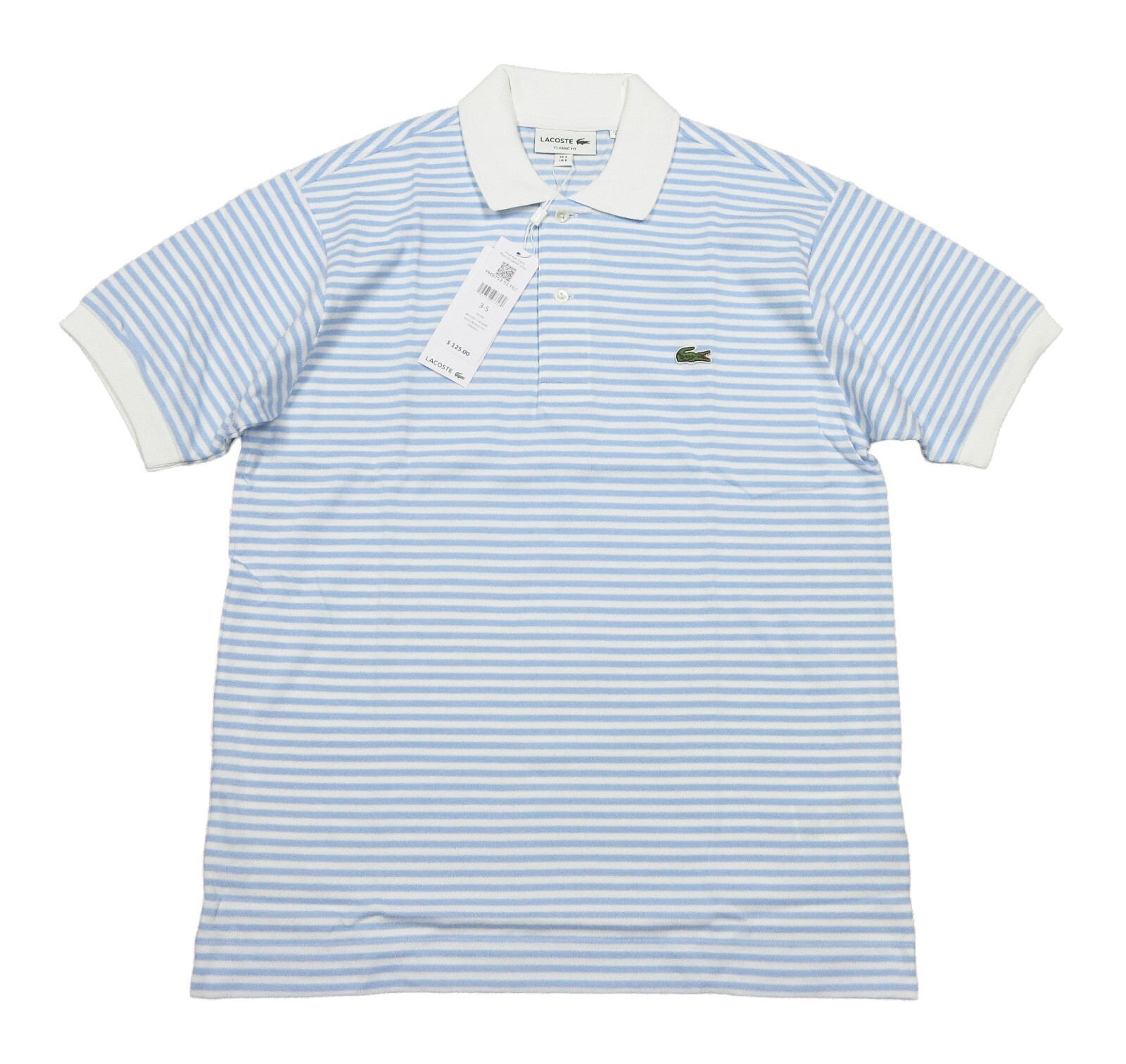 A.P.C. LACOSTE WHITE POLO SHIRT Sサイズ A.P.C. x Lacoste Polo Shirt White Men's - SS22 - US