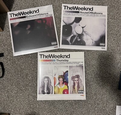 The Weeknd - Trilogy Vinyl LP Bundle Set of 3 NEW SEALED XO RECORDS