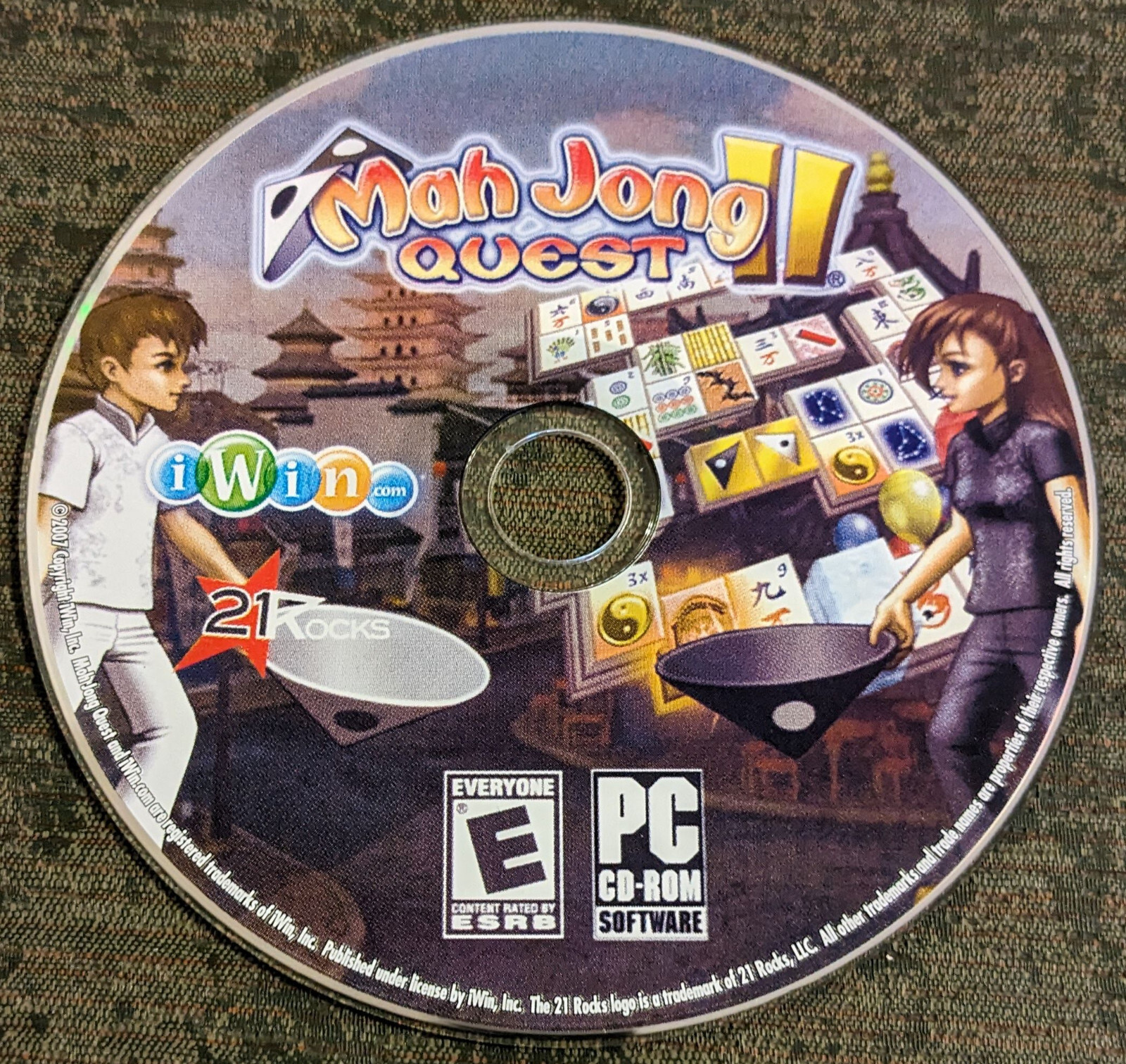 Mahjong Quest II 2 - rare retro PC game - disc only | eBay