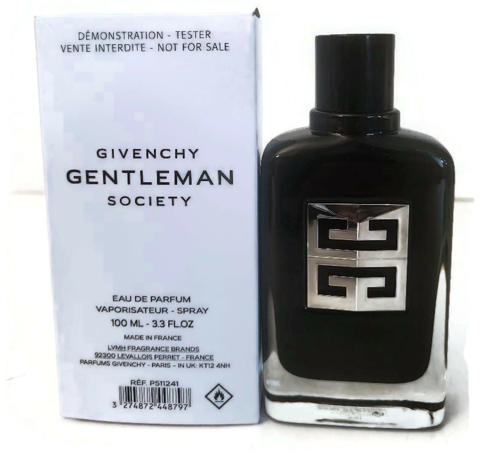 香水(男性用) GIVENCHY GENTLEMAN eau de toilette 50ml Givenchy Gentleman Eau de Toilette Intense - Be A Gentleman