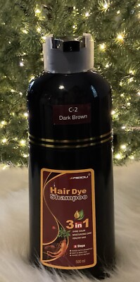 MEIDU 500ML Black Hair Shampo Instant Color MEIDU Hair Dye Color Shampoo DYE