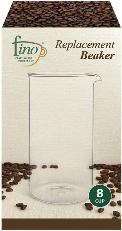 Fino 8-Cup Replacement Carafe, for Fino 34-Ounce Stainless Steel French Press