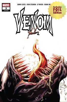 [Foil] Venom #3 Unknown Comics Exclusive Facsimile Stegman Virgin Var (10/26/202