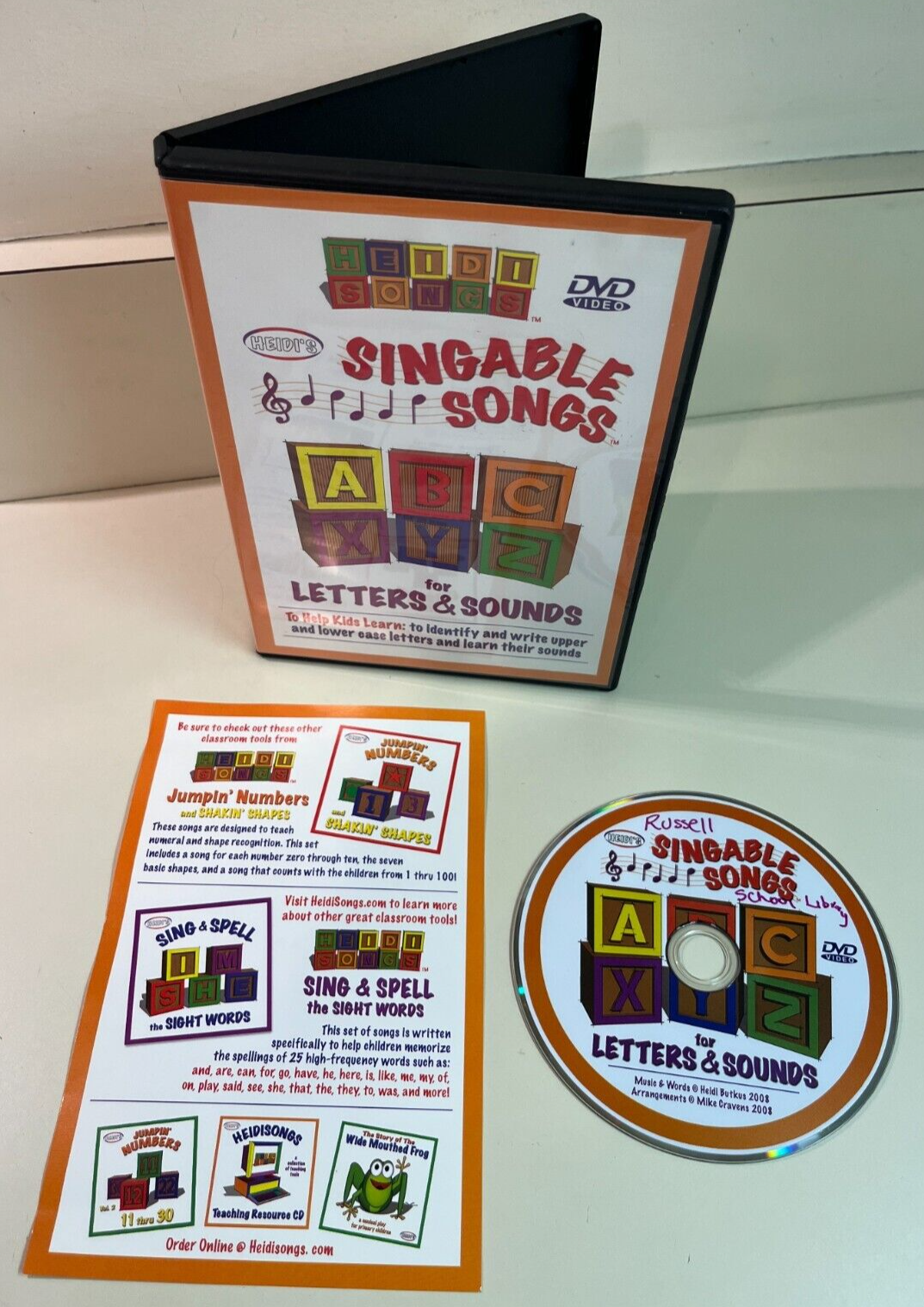 語学・辞書・学習参考書 GrapeSEED Songs and Stories CD DVD 1-20 Amazon.com: Sing & Spell the Sight Words: Volume 1 DVD