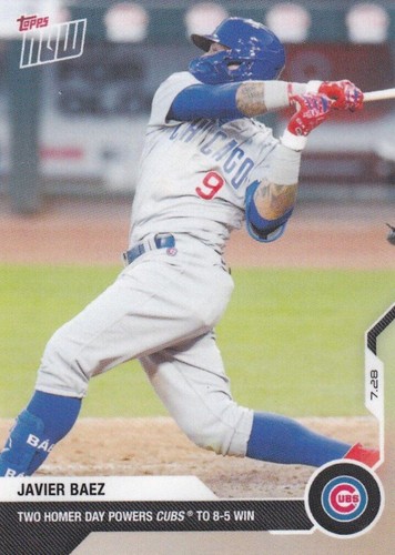 2020 Topps Now - Javier Báez #27