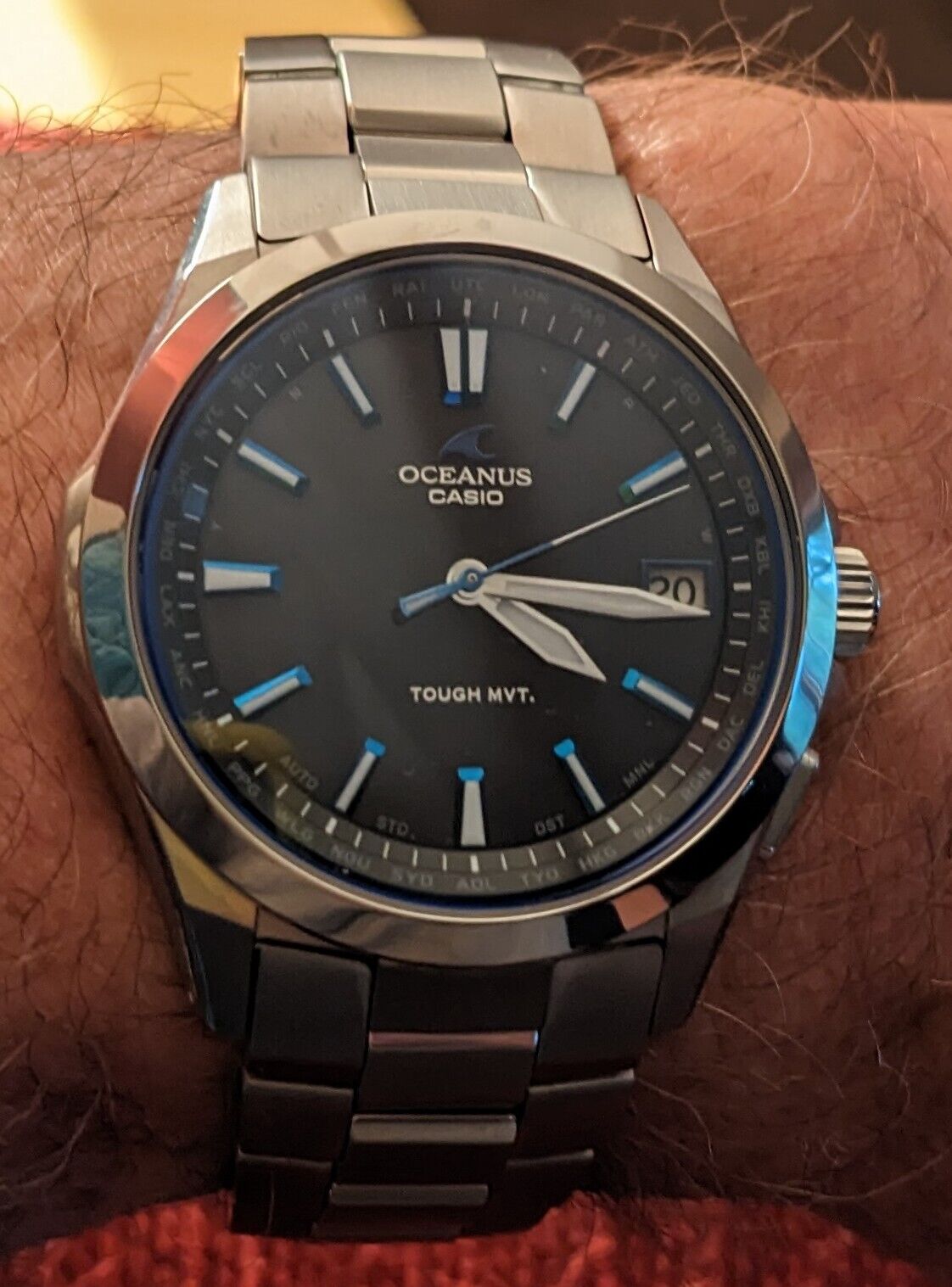 Brand-New Casio Oceanus OCW-S100-1AJF Titanium Radio Solar Brand-New Casio Oceanus OCW-S100-1AJF Titanium Radio Solar