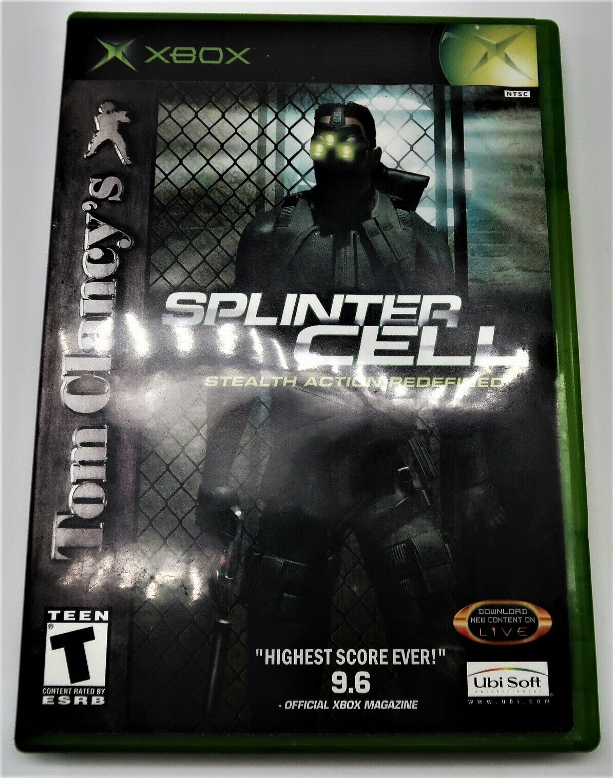 Tom Clancy's Splinter Cell Stealth Action Redefined Original Tom Clancy's Splinter Cell Stealth Action Redefined Original