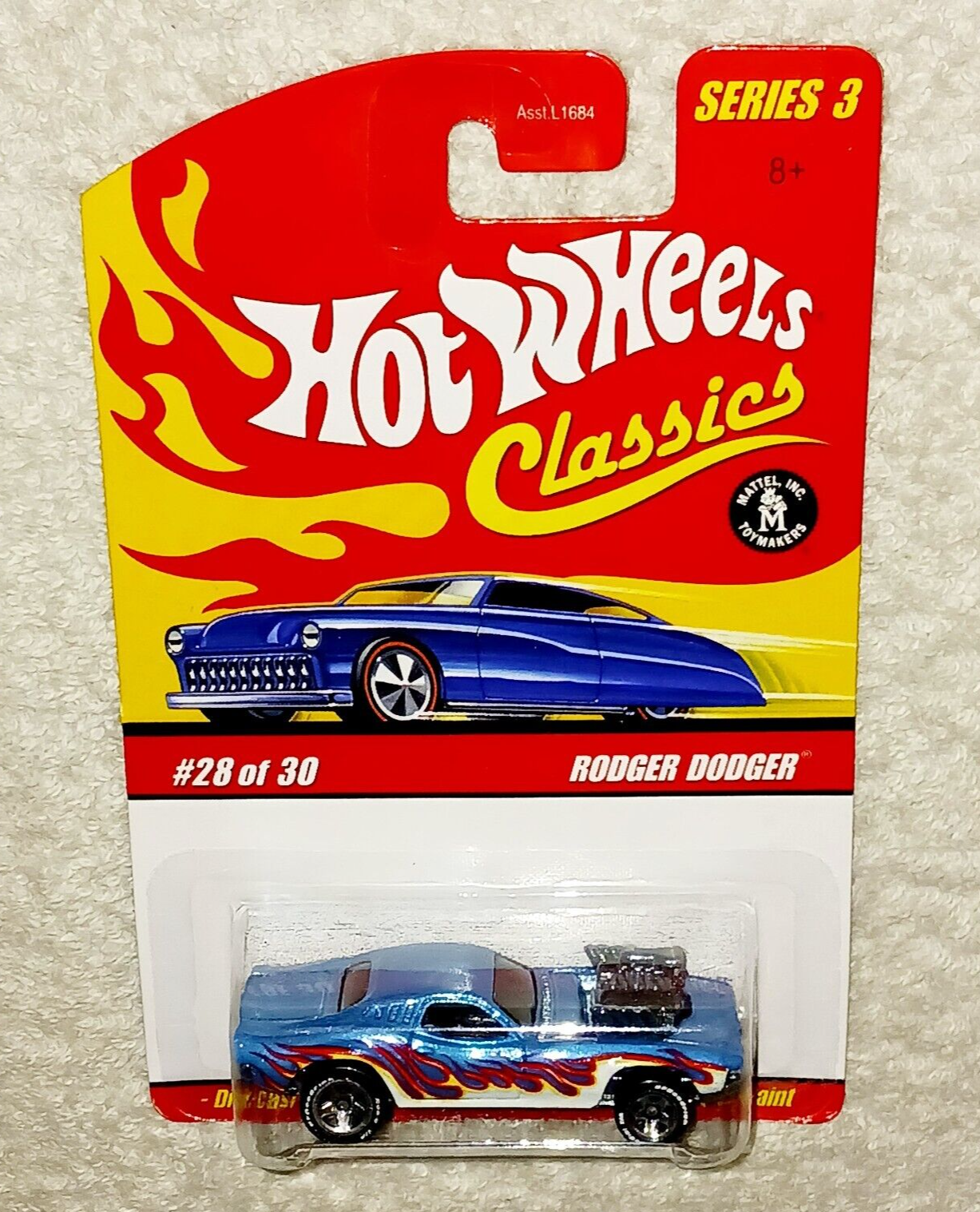 HOT WHEELS CLASSICS RODGER DODGER - NEW HW DIECAST CAR | eBay