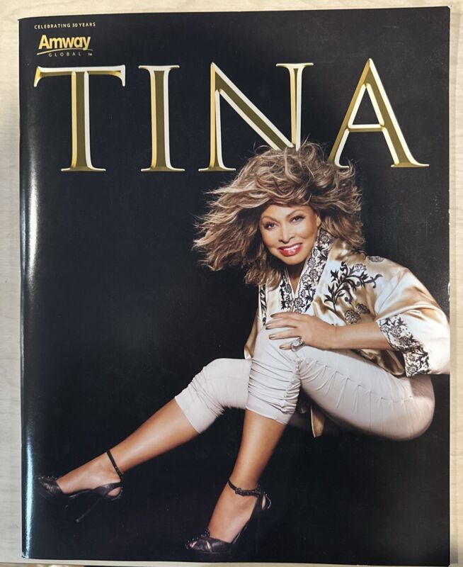 Tina Turner 50th Anniversary Tour Program Book (S52)