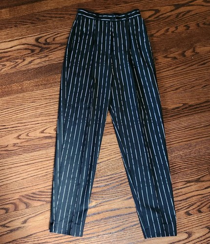 パンツ vintage FINAL  stripe wool pants Men's Striped Wool Pants – Y2K Vintage Baggy Trousers