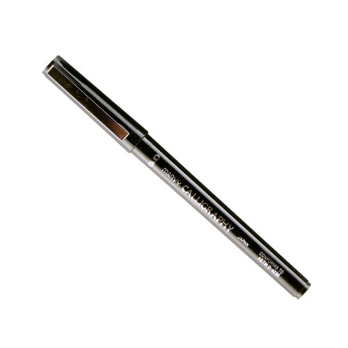 6000BS-1 Marvy Permanent Calligraphy Marker, 5.0mm Tip, Black Ink, Pack of 1