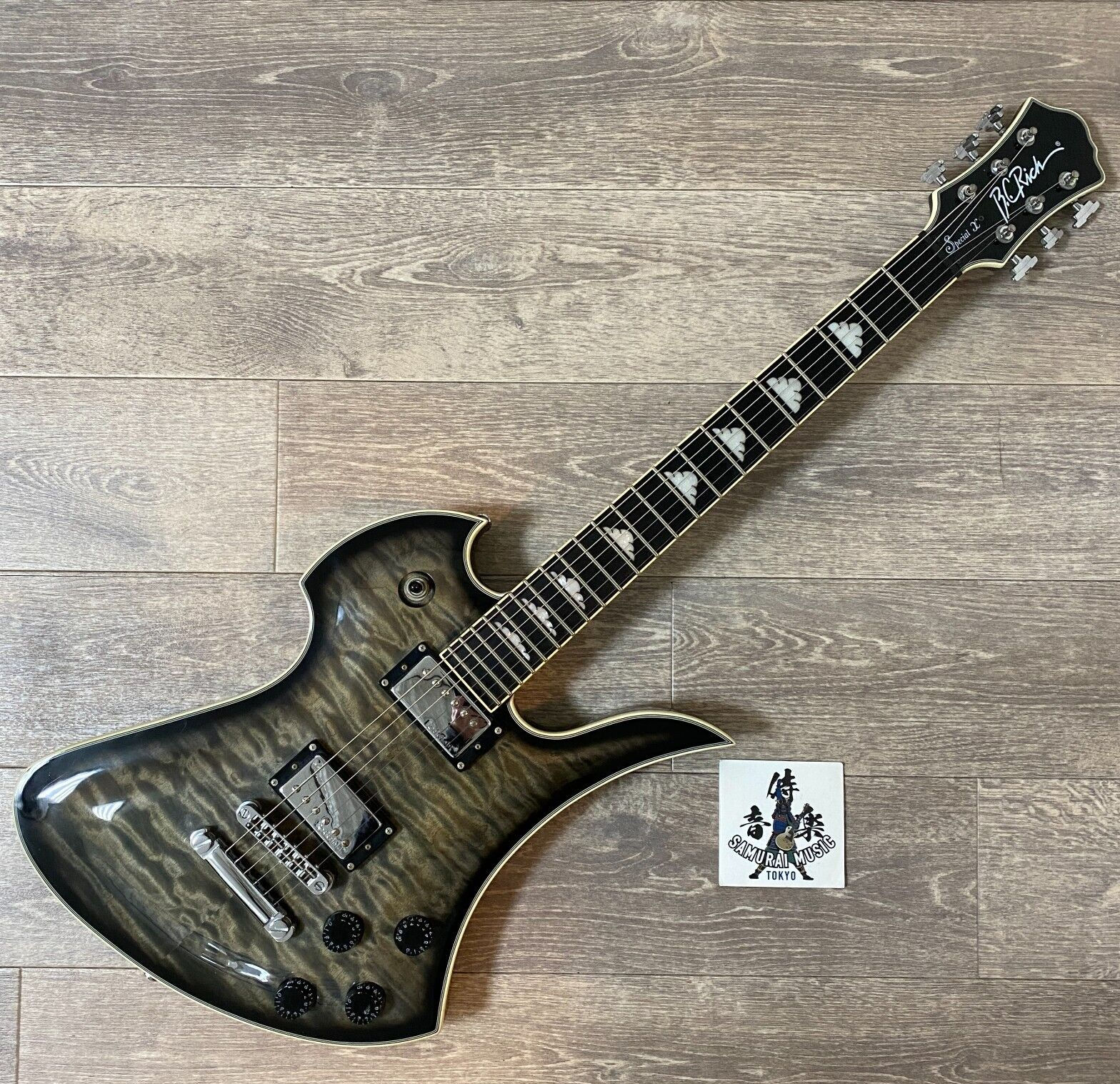 B.C.Rich Electric Guitar Mockingbird Special X Ghost Black B.C.Rich Electric Guitar Mockingbird Special X Ghost Black